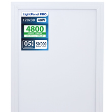 Panel LED LightPanel PRO 40W 4800 lm 120x30