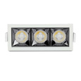 Podtynkowy reflektor LED SAMSUNG 12W 960 lm VT-2-12 38°