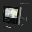 Solarny naświetlacz LED z panelem fotowoltaicznym 550 lm VT-25W