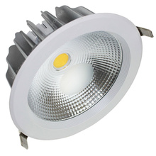 Okrągła oprawa sufitowa LED 30W DOWNLIGHT biała 3100lm VT-26301