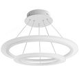 Lampa wisząca SOFT LED RING SLIM 60W podwójna VT-60-2