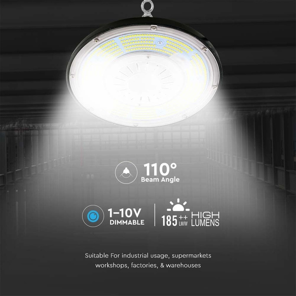 Lampa magazynowa High Bay PRO LED 100W 18500 lm VT-9119