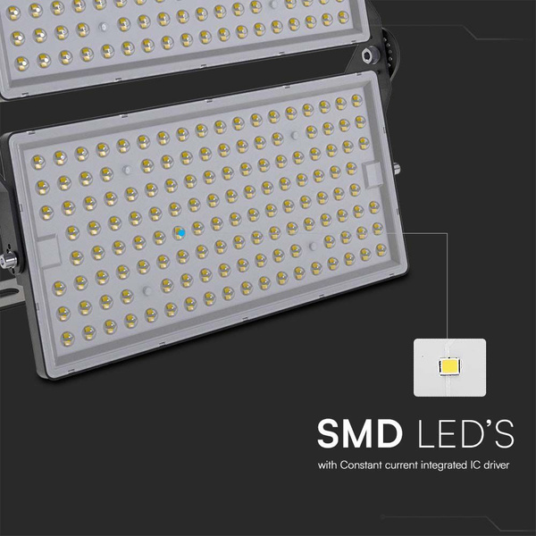 Naświetlacz LED SMD 500W 67500 lm VT-48500 czarny