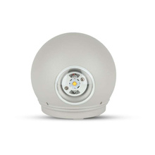 Kula elewacyjna LED 6W 660lm VT-836 szara