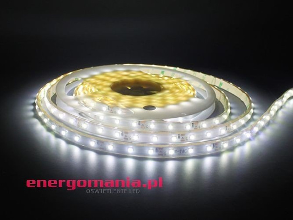 Taśma LED SMD3528 60 / 300 18W 5m IP65 wodoodporna