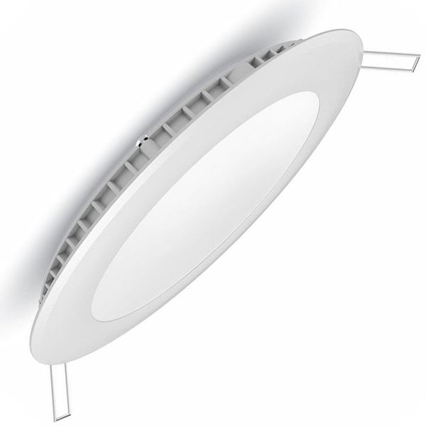 Podtynkowy panel LED 18W 1500 lm Ø22 cm okrągły VT-1807RD